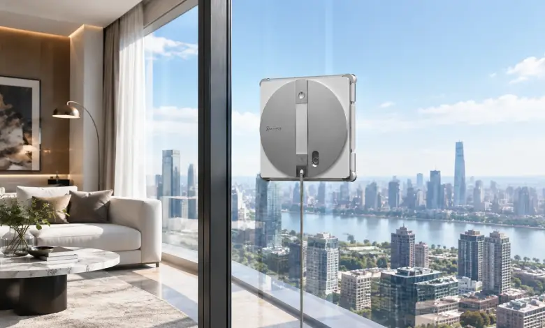 ربات شیشه پاک کن اکووکس مدل Ecovacs Winbot W3 Omni